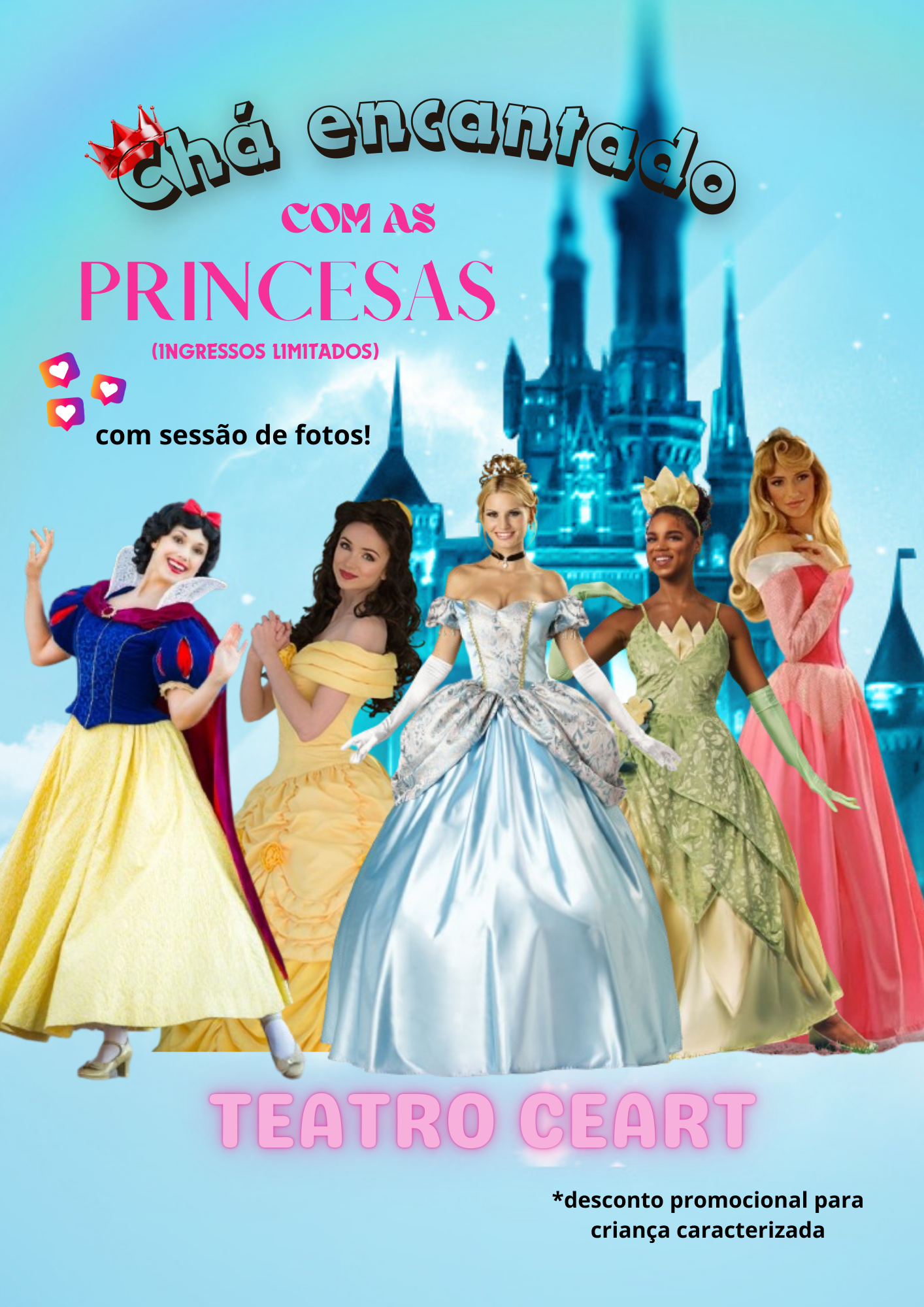 Chá Encantado com As Princesas